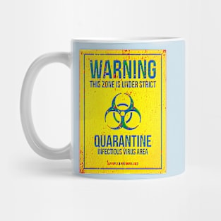 Bricked In Corona Quarantine Zone Mug